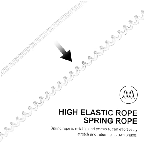 jojofuny 8pcs Lost Stylus Pen Lanyard Retractable Spring Rope Design for Convenient Carrying and Accessibility Office Study