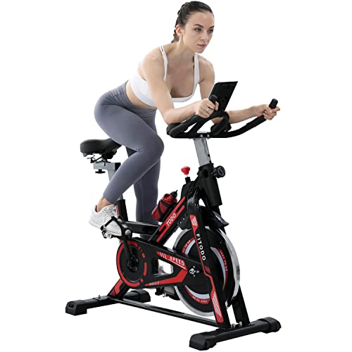 TODO Under Desk Bike Pedal Exerciser Magnetic Mini Exercise Bike for Arm/Leg Exercisers Smooth and Quiet for Home/Office with Portable Handle (green)
