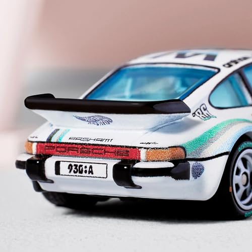 Hot Wheels Creations Porsche 930A Blanco miniatura 4