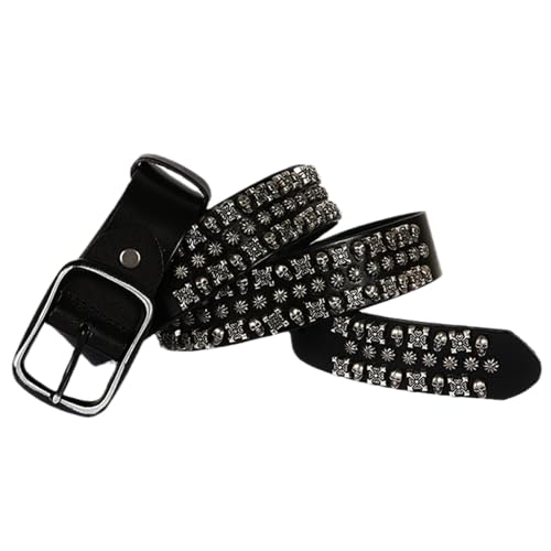 Ceinture cloutée rock en cuir pour sublimer vos looks de concert