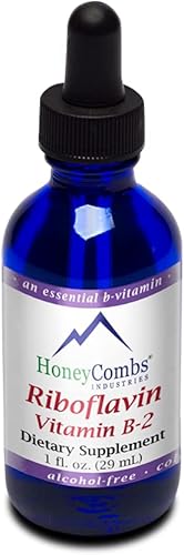 Miniatura 10 de Gotas de vitamina B2 (riboflavina), líquido de vitamina B para apoyar la digestión, las células sanguíneas y el sistema nervioso, vitaminas líquidas