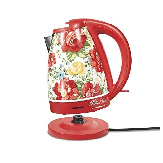The Pioneer Woman 1.7 Liter Vintage Floral Electric Kettle, Model 40970 by Hamilton Beach