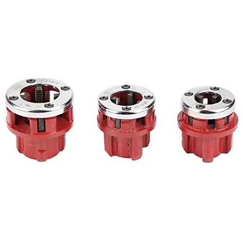 Matrizes de rosqueamento de tubos para encanador, conjunto de rosqueamento de tubos, torção máxima,