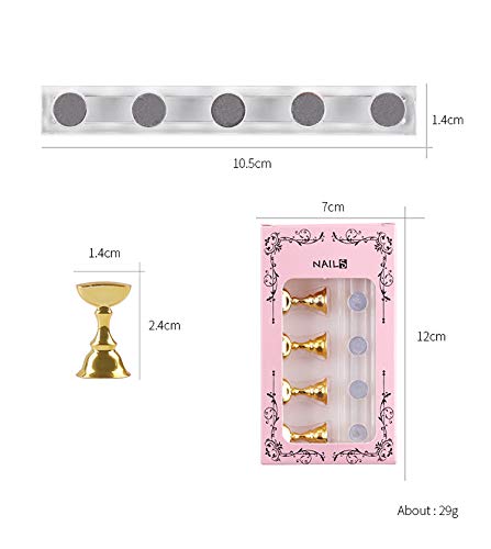 Soporte magnético para uñas con base acrílica miniatura 3