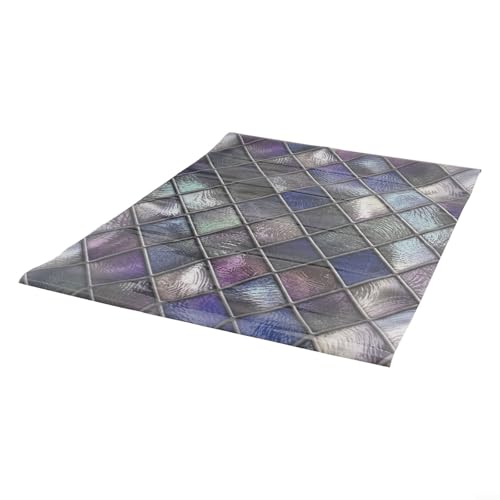 Película Decorativa de Vidrio Efecto Vitral 45x58 cm PVC miniatura 2