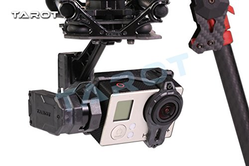 Tarot T4-3D Tl3D02 Dual Shock-Absorber Gimbal 3-Axis Ptz For Hero4/3+/3 #TOP1
