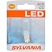 SYLVANIA - 2827 T10 W5W LED Amber Mini Bulb - Bright LED Bulb, Ideal for Roof Marker, Side Marker and More. (Contains 1 Bulb)
