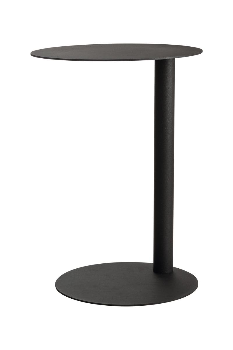 PAPERFLOW Table d'appoint EASYDESK, rond, anthracite