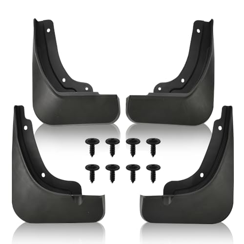 Image of JSCARLIFE Mud Flaps Kit Fit for K-IA Sportage 2023-2024, No Drilling Required Front Rear Set, Mud Flaps Splash Guards Mudguards Protective Fender 4pcs, Moulded Full Protection Set