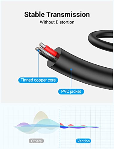 Cable splitter audio 3.5mm a dual 6.35mm 1 m miniatura 5