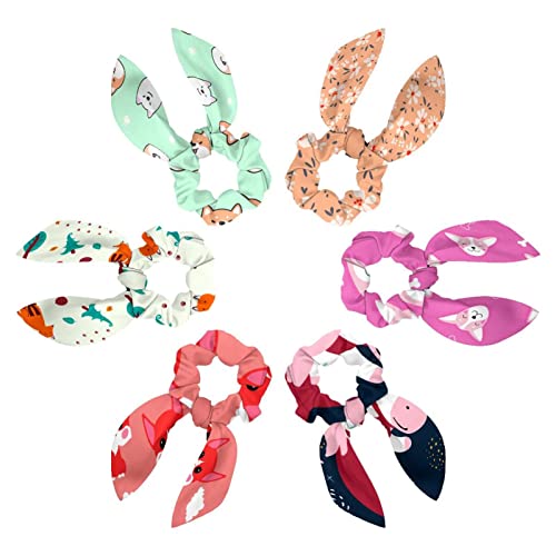 Lot de 6 chouchous doux pour cheveux idée cadeau mignon fille femme