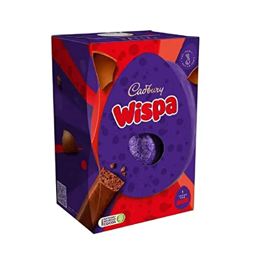 Cadbury Wispa Large Easter Chocolate Egg 183g