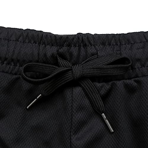 Ceht Mens Athletic Shorts Quick Dry Bodybuilding Mens Workout Shorts Gym Shorts For Men With Pockets Black #TOP3
