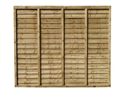 Total Sheds 6x4 (1.83m x 1.21m) 6ft x 4ft Larch Lap Fence Panel