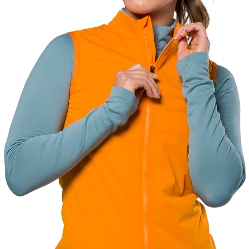 PEARL IZUMI Colete feminino Pro Barrier, ajuste à forma à prova de vento e sem mangas, colete de cic