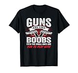 Guns Are Like Boobs Mens Funny Gun Apparel 29HNQT3AJ6S