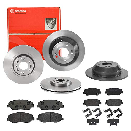 Komplett Bremsenset Mercedes C-Klasse W203 - Vorne & Hinten Mit Sensoren & Schläuchen