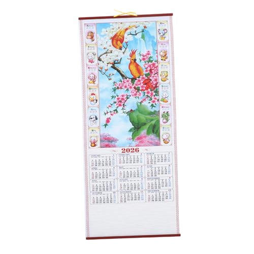 TOGEVAL カレンダー 中国 新しい 年 装飾 カレンダー 7新しい 年 中国 卓上