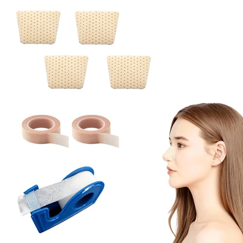 Lot de 7 attelles nasales thermoplastiques pour la mise en