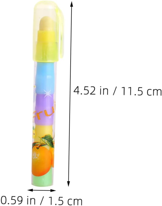 OSALADI Cute Fruit Shaped Erasers 36pcs Novelty Pencil Erasers Kawaii Drawing Accessories for Party Favors and Classroom