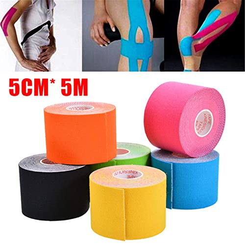 Kinesiologie Tape Jabtraxx 6 Rollen 5 m x 5 cm