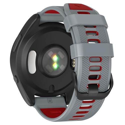 Bracelet montre 22mm silicone pour Garmin Forerunner 955 idéal sport et running