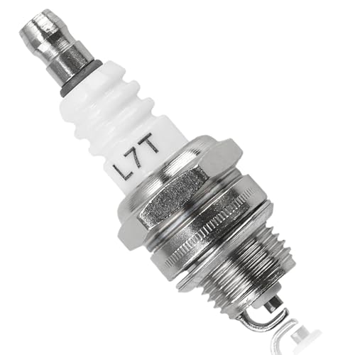 Spark Plug Replacement for NGK BPMR7A L7T, Lawnmower Spark Plug for Stihl & Husqvarna Champion CJ8 RCJ6Y RCJ7Y Strimmer Chainsaw Lawnmower Engines Hedge Trimmer Cutter Replacement Accessories