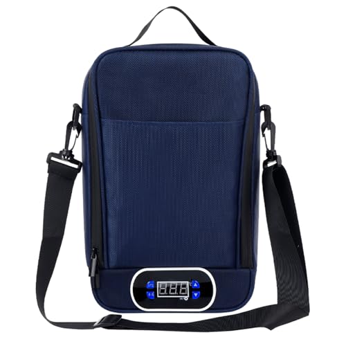 MiBoce 2L/4L Portable Peritoneal Dialysis Fluid Warmer, 37℃ Peritoneal Dialysis Fluid Heating Constant Temperature Box, with Digital Screen Display, for Home and Car Use