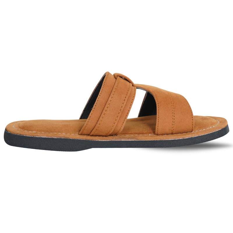 Image of DFR Sandals for Men, Daily Use Comfortable Ethnic Rajasthani Mens Slippers