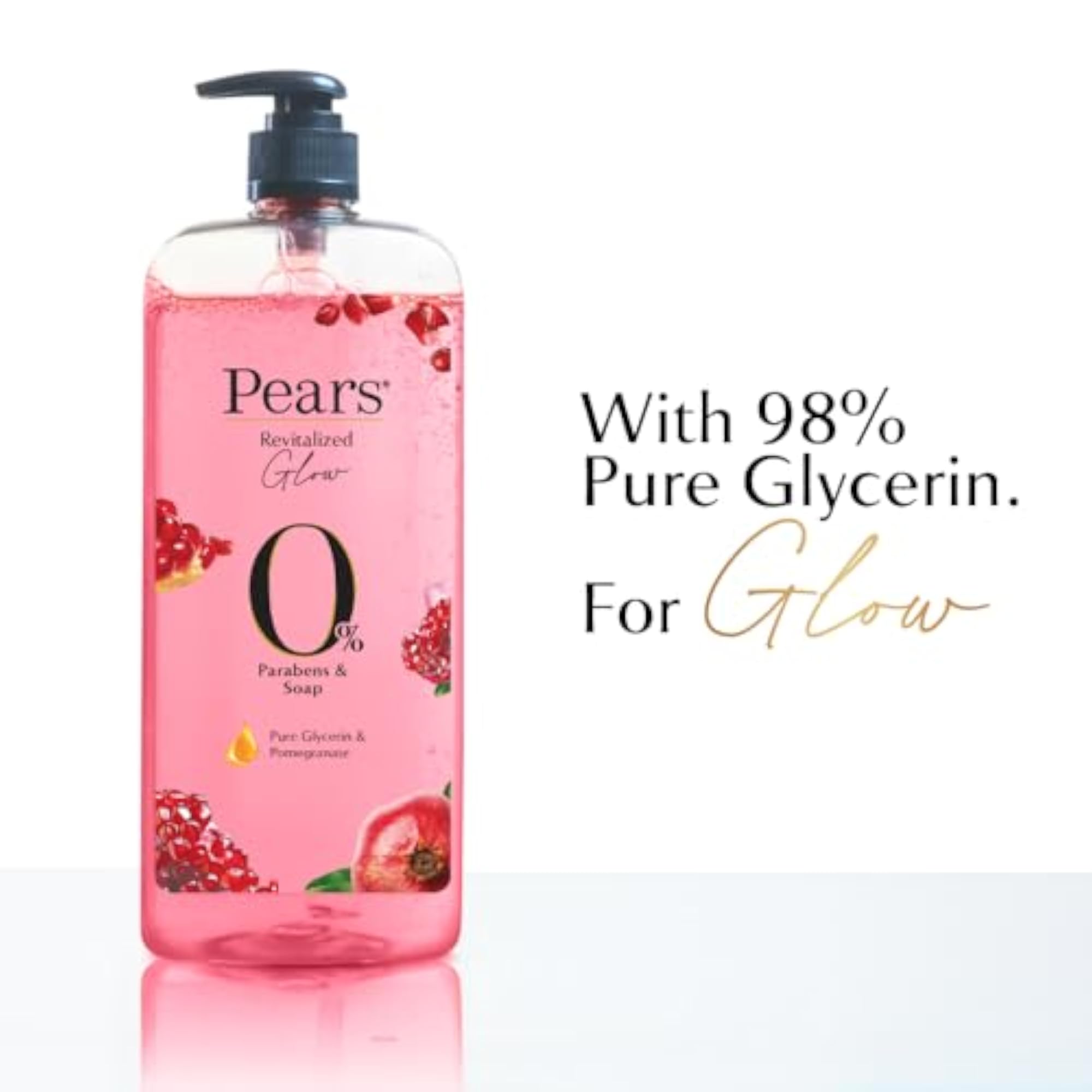 Glycerin Revitalized Glow Body Wash with Pomegranate