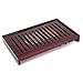 Teagas Chestnut Chinese Kung Fu / Gongfu Tea Serving Tray for Chinese Teapot and Teacup Set