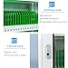 Portable Charging Mobile Phone Cabinet, Cell Phone Charging Stations, Multi Cellphone Locker, USB Interface, Suitable for School, Business,50 Slots