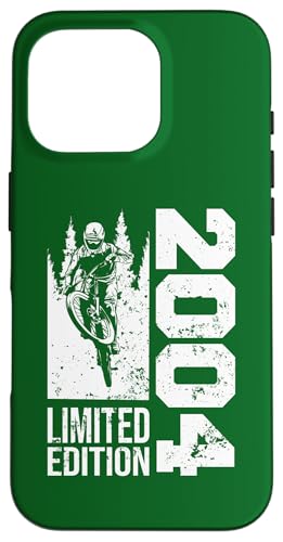 MTB Mountainbike Nacido en 2004 Cumpleaños BTT-Bicicleta Carcasa para iPhone 16 Pro