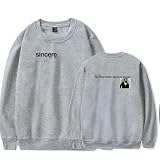 WYHMCNHM Khalid SINCERE 2024 Merch - Sudaderas con capucha para mujeres y hombres, manga larga, informal, a la moda (gris, XXS), gris, XXS