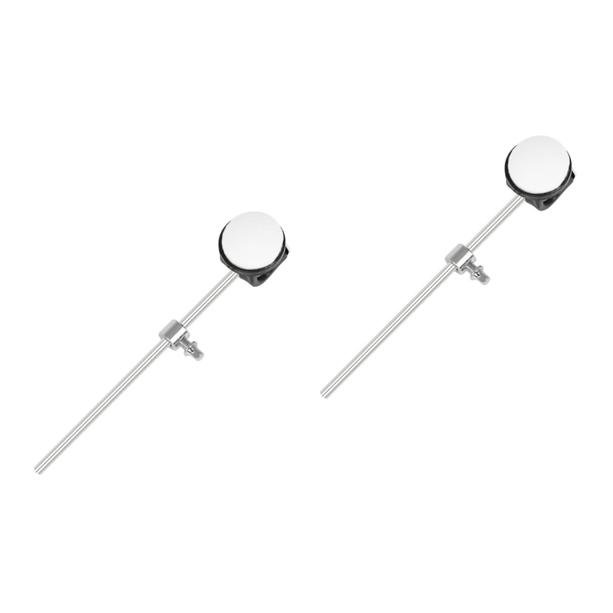 FAVOMOTO Pcs Percussion Instrument Kick Drum Hammer Drum Pedal Hammer for Set Made of Felt Abs Steel