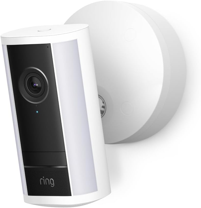 Ring Spotlight Camera 4K Pro, Spotlight Kamera Kabel (neueste Generation), Außenkamera, Re - Analyse des détails et conception
