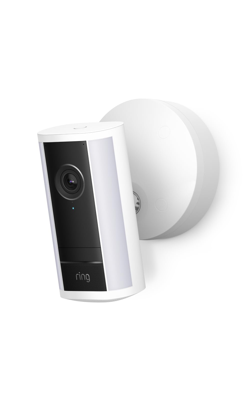 Ring cámara Pro con luces cableada (Spotlight Cam Pro, última generación) | Cámara de seguridad exterior | 4K, Zoom 10x, luces de 600 lúmenes | Prueba gratuita de 30 días del plan de Ring Suscripción