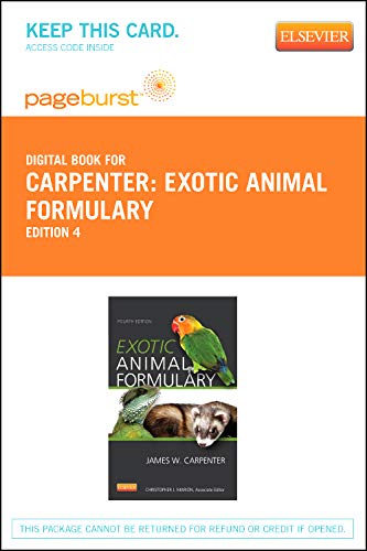 Exotic Animal Formulary - Elsevier eBook on VitalSource (Retail Access Card): Exotic Animal Formulary - Elsevier eBook on VitalSource (Retail Access Card)