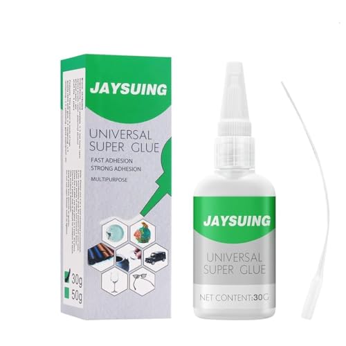 Image of Universal Super Strong Instant Glue (50g) | Quick Dry High Strength Waterproof Adhesive for Plastic, Wood, Metal, Glass, Rubber & Shoes | Multipurpose Repair Glue for Home, Office & DIY
