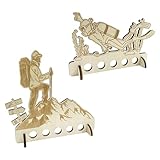 DUINIU 2 Juegos De Artesanías De Madera, Decoraciones Temáticas para Deportes Al Aire Libre, Decoraciones Creativas para Regalos De Dinero, Regalos para Amigos Y Socios.