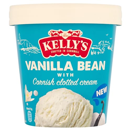 Kellys Vanilla Bean with Cornish Clotted Cream 425ml