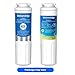 Waterdrop EDR4RXD1 Replacement for EveryDrop® Filter 4, Whirlpool® UKF8001, 4396395, Maytag® UKF8001AXX-200, UKF8001AXX-750, WD-F07, Refrigerator Water Filter, 3 Filters (Package May Vary)