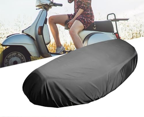 Cubre asiento moto universal funda impermeable scooter protector contra lluvia 6