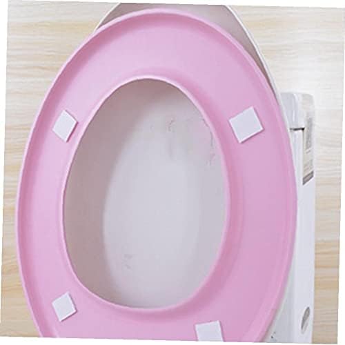 Froiny Toilet Seat Cushion Soft Washable Closestool Mat Pad Damp Proof Non Slip Toilet Seat Cover Warmer Bathroom Accessories