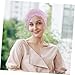 Beaupretty Lightweight Breathable Lace Head Cover for Women Stylish Hollow Cap for and Outdoor Activities Comfortable and Soft Beanie Headscarf Versatile Fashion