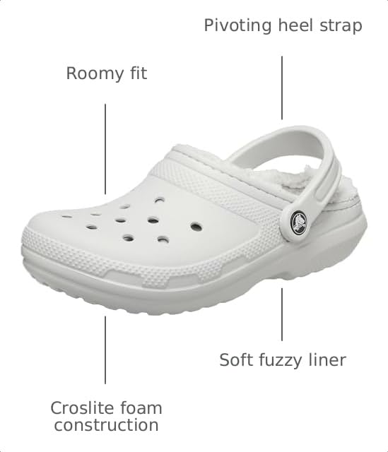 Image of Crocs Unisex-Adult Classic Lined Clog