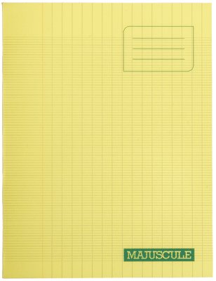 Cahier De Dessin 17x22 Cm - 32 Pages Uni 90g - Couverture Polypropylène Transparente - Fourniture Bureau - 11