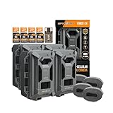 SPYPOINT Force-24MP Non-Cellular 2k Video Trail Camera (Twin Pack) Bundle with 32GB Memory Card and Card Reader (9 Items)