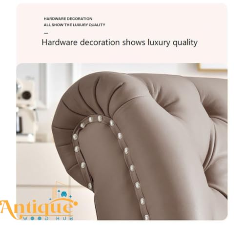 Image of Lazy Couch and Reclining Sofa /Recliner Chaise Longue /Fabric recliners /for Bedroom /Living Room /Office Reception Recliner Lounge Sofa and Armchair (Grey)