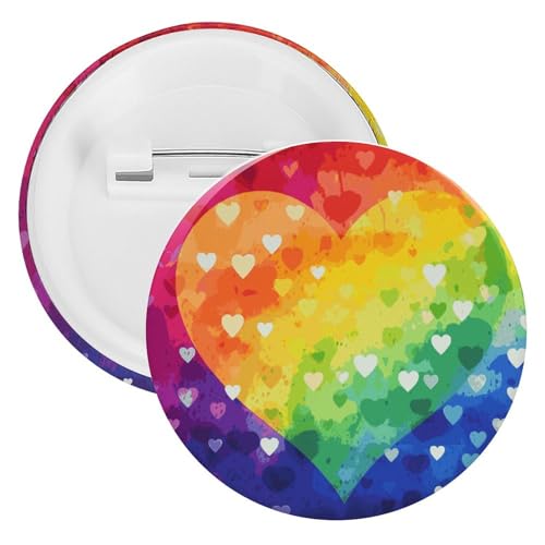Badge arc-en-ciel pour blouse d'infirmière et enseignant lors des fêtes